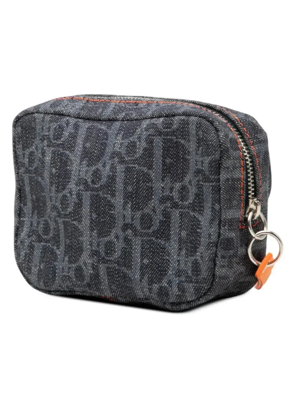 Dior Oblique Denim Flight Coin Pouch #304400D39B
